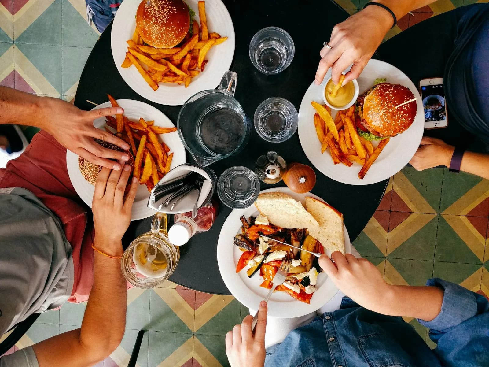 Table partagée, plats du moment
