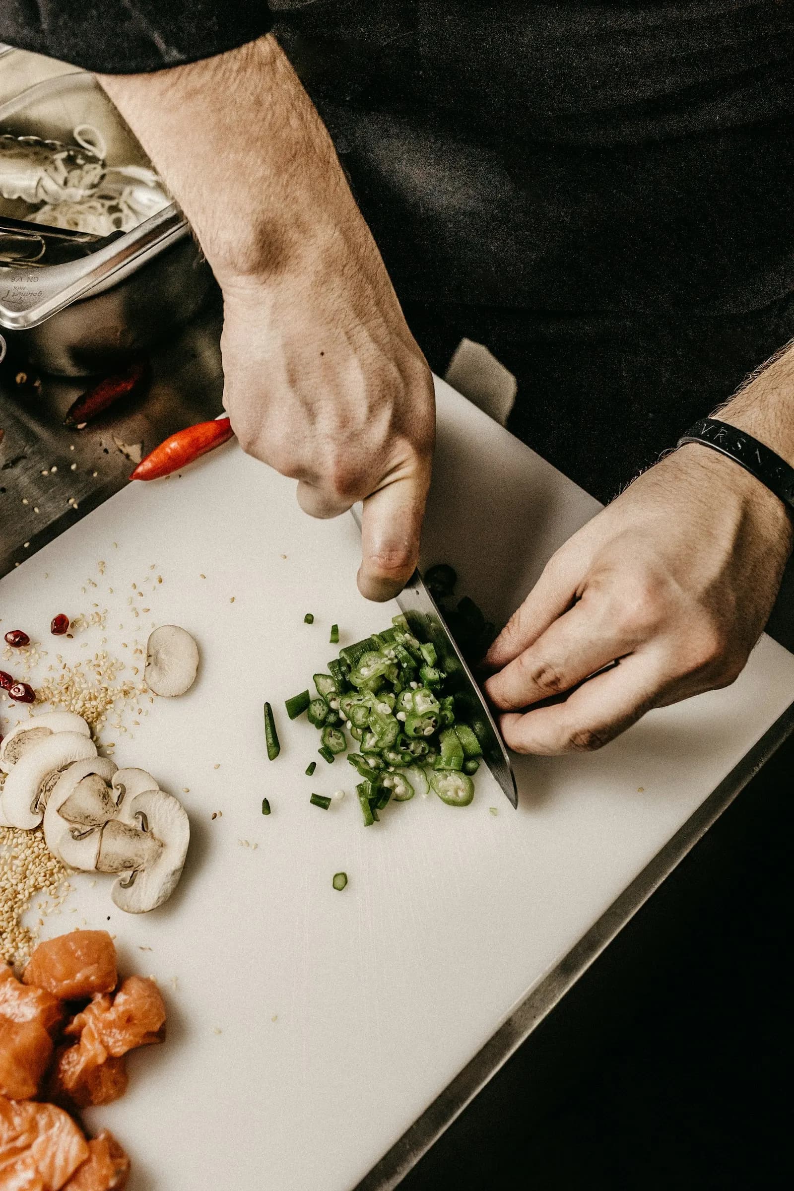 Préparation en cuisine